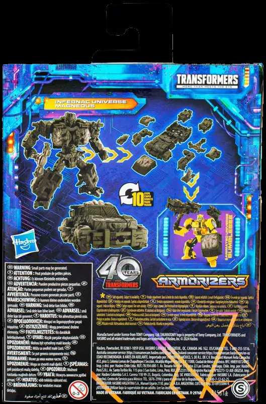 Transformers Legacy United Deluxe Class Infernac Universe Magneous 5.5-inch Converting Action Figure 8 - Hasbro (Transformers Legacy) action figure collectible [Barcode 5010996195968] - Main Image 4