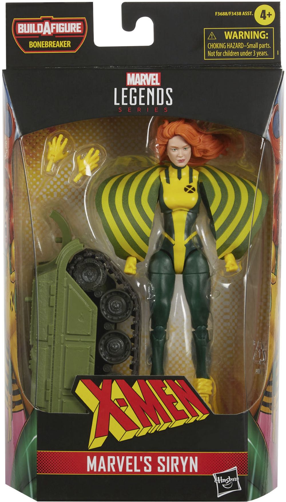 Siryn - Bonebreaker BAF - Hasbro (Marvel Legends) action figure collectible - Main Image 3