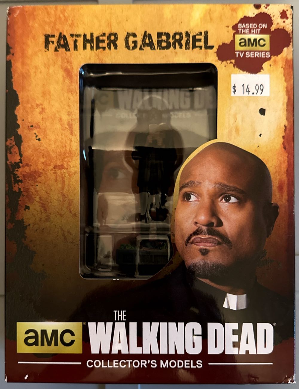 The Walking Dead Collector’s Models Gabriel - Eaglemoss Collections (The Walking Dead) action figure collectible [Barcode 641945980509] - Main Image 2