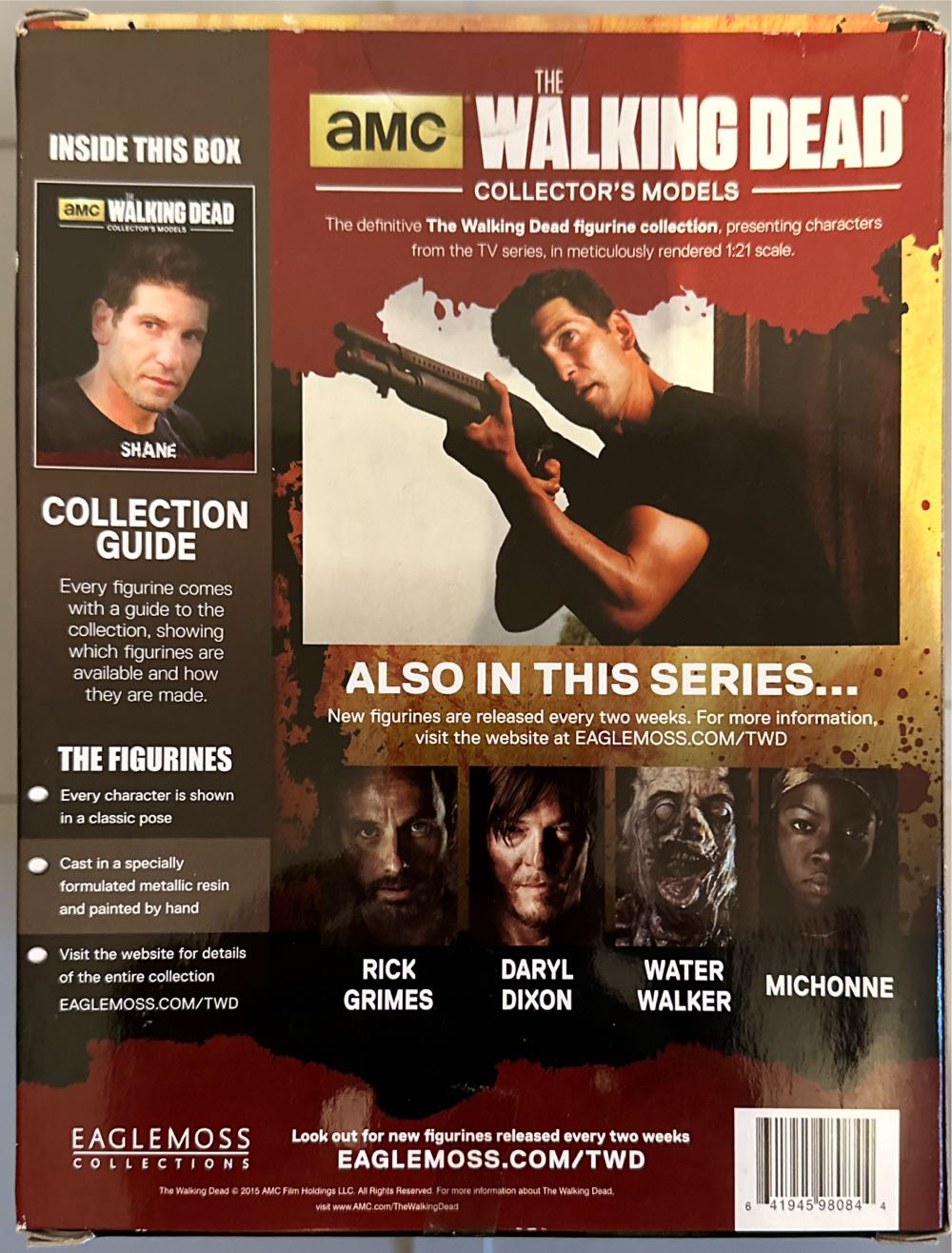Eaglemoss The Walking Dead Collector’s Models: Shane - Eaglemoss Collections (The Walking Dead) action figure collectible [Barcode 641945980844] - Main Image 3