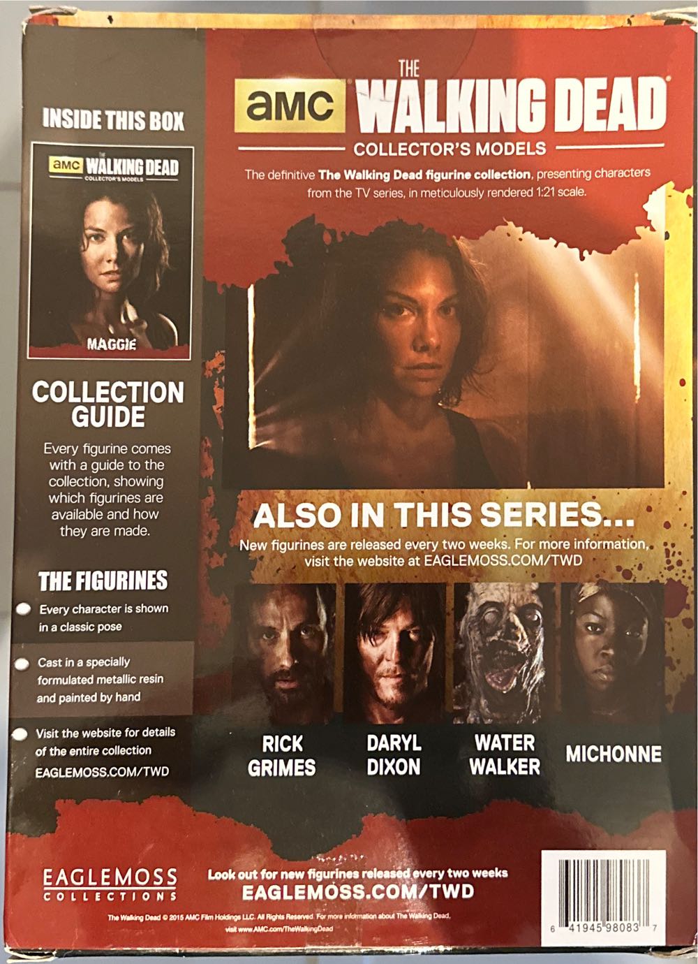 Eaglemoss The Walking Dead Collector’s Models: Maggie Figurine - Eaglemoss Collections (The Walking Dead) action figure collectible [Barcode 641945980837] - Main Image 3