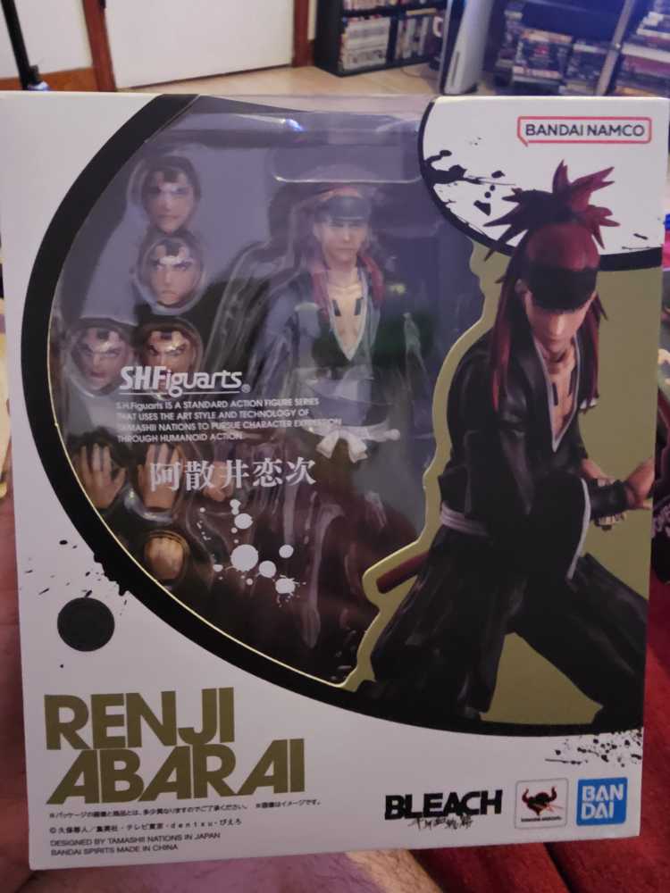 Renji Abarai Tamashii Nations Bleach Thousand-year Blood War S.h. Figuarts Action Figure - Bandai Tamashii Nations (Anime & Manga / Bleach / S.H. Figuarts / Action Figure) action figure collectible [Barcode 4573102651440] - Main Image 2