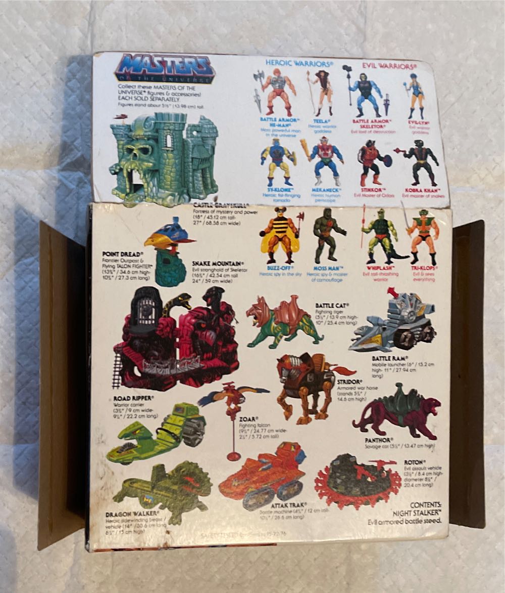 Night Stalker - Mattel (Masters Of The Universe) action figure collectible [Barcode 074299049651] - Main Image 2