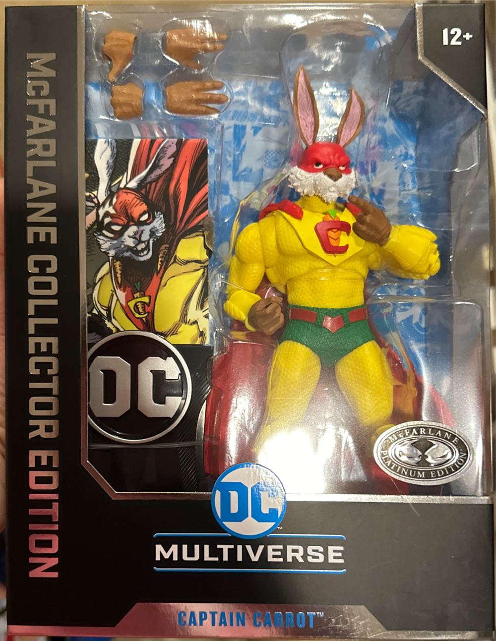Captain Carrot Platinum - McFarlane Toys (DC Multiverse) action figure collectible [Barcode 787926170146] - Main Image 2