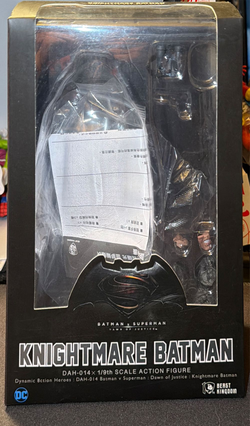 Beast Kingdom Batman V Superman: Dah-014 Dynamic 8ction Knightmare Batman Action Figure Multicolor  action figure collectible [Barcode 4713319852975] - Main Image 2