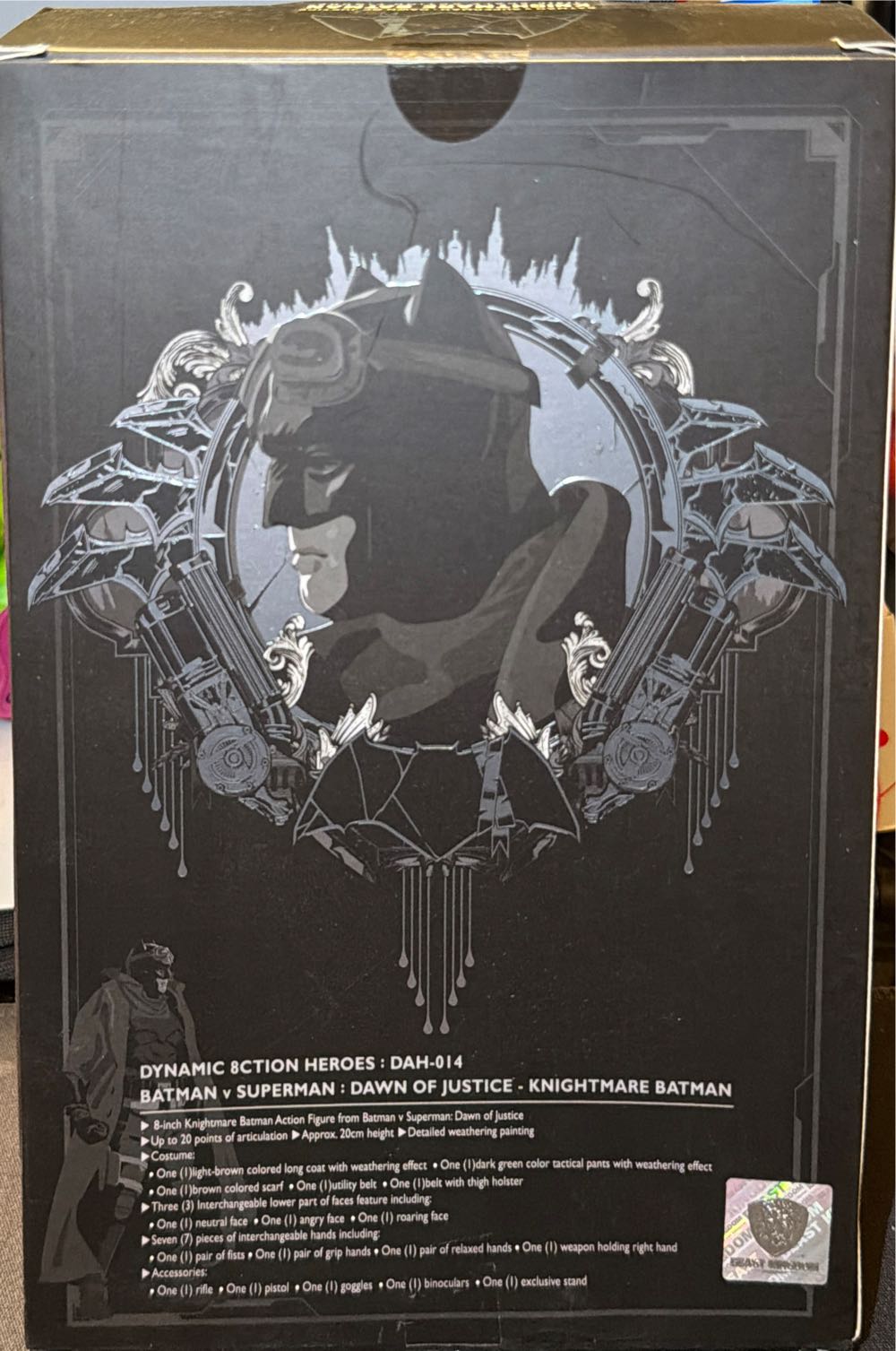 Beast Kingdom Batman V Superman: Dah-014 Dynamic 8ction Knightmare Batman Action Figure Multicolor  action figure collectible [Barcode 4713319852975] - Main Image 3