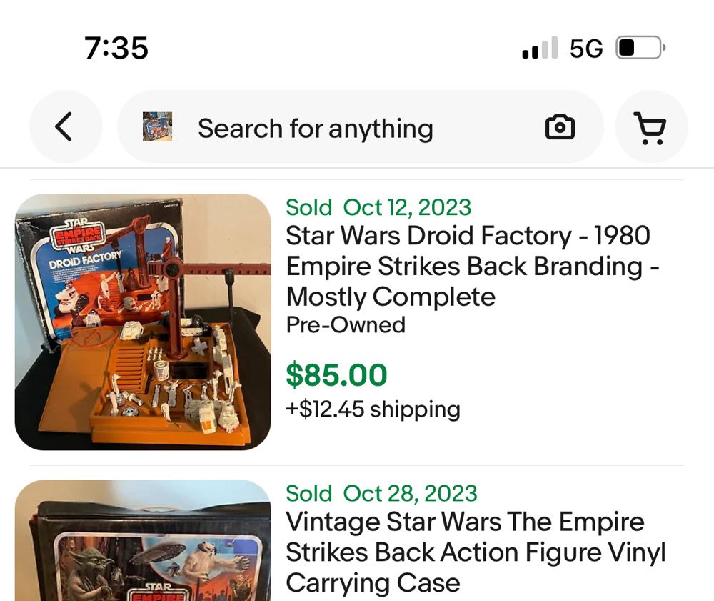 Empire Strikes Back Droid Factory  action figure collectible - Main Image 2