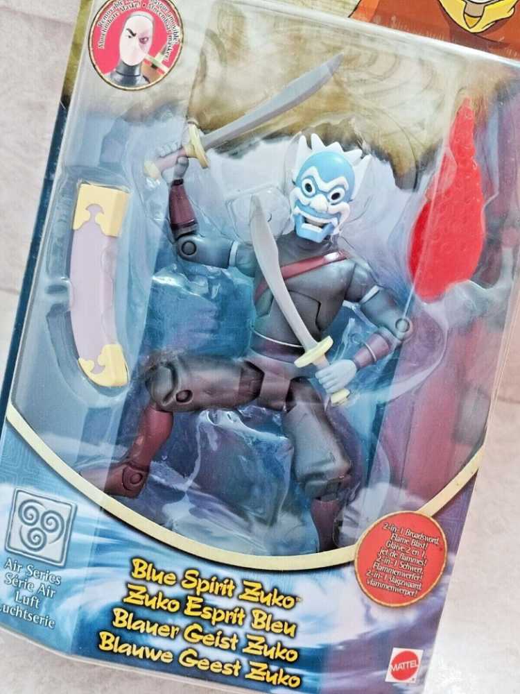 Zuko Espiritu Azul - Mattel (Avatar The Last Airbender) action figure collectible - Main Image 3