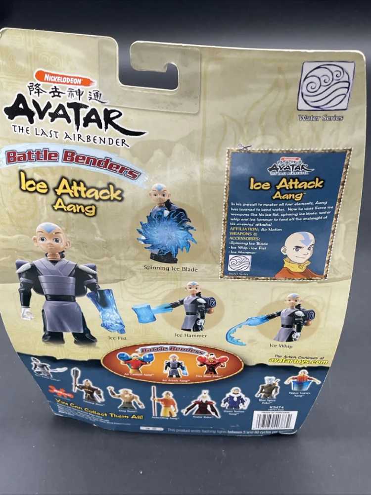 Avatar Aang Ataque De Hielo - Mattel (Avatar The Last Airbender) action figure collectible - Main Image 2