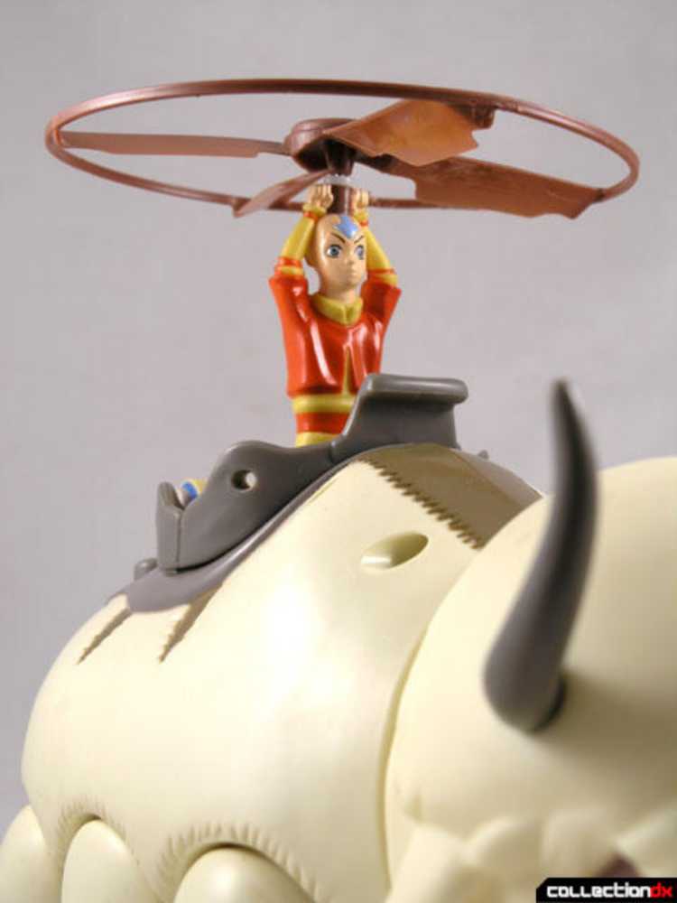 Aang & Appa Air Launching - Mattel (Avatar The Last Airbender) action figure collectible - Main Image 3