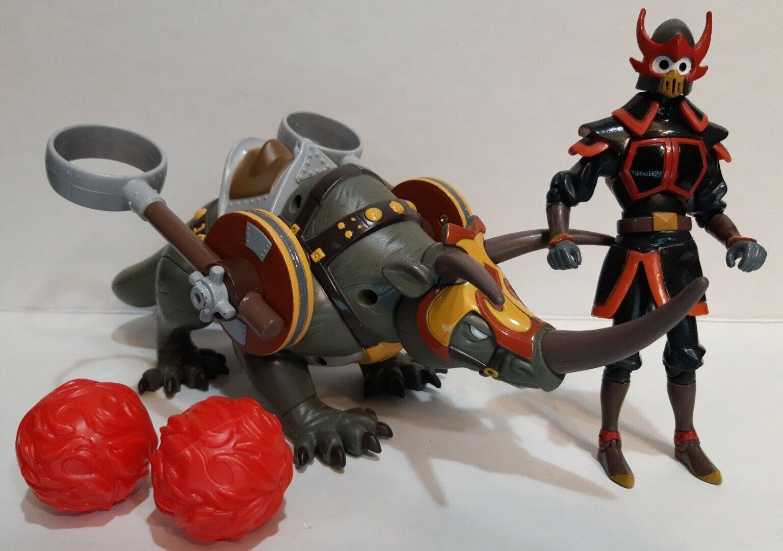 Rhino Ataque De Fuego - Mattel (Avatar The Last Airbender) action figure collectible - Main Image 2