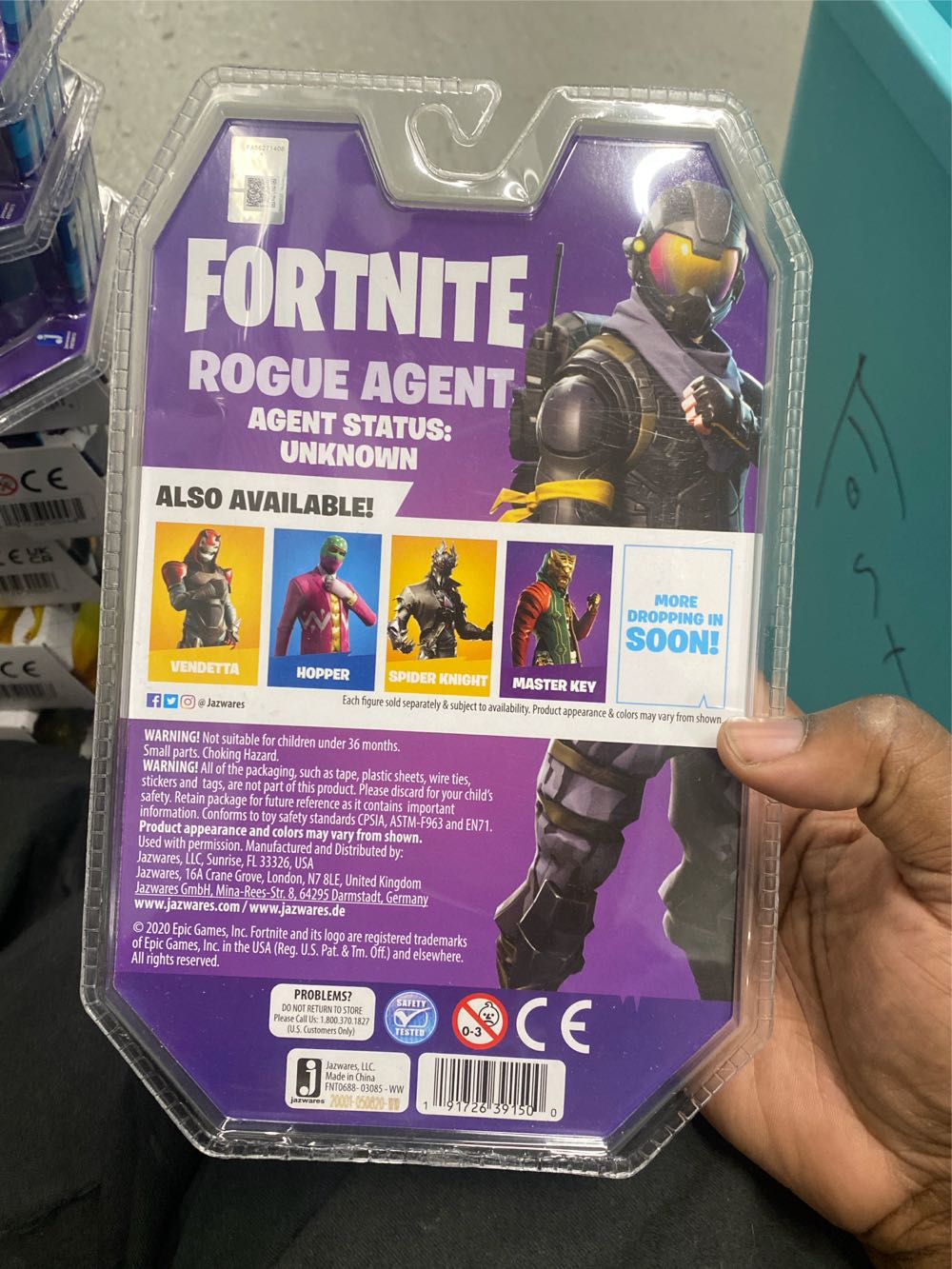Fortnite Rogue Agent Solo - Jazwares / Epic Games action figure collectible [Barcode 191726391500] - Main Image 2