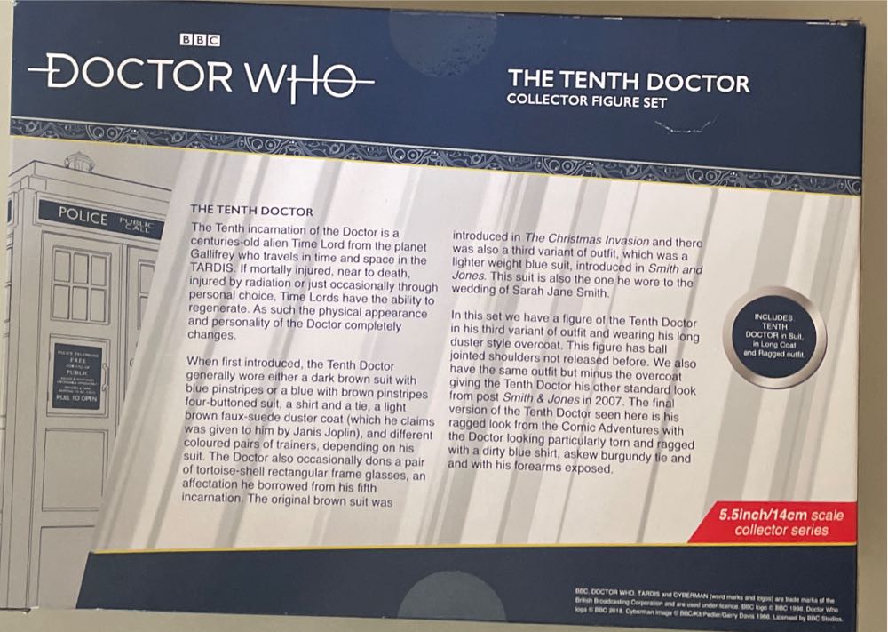 Doctor Who The Tenth Doctor Collector Figure Set - Character Options (Doctor Who) action figure collectible [Barcode 5029736077808] - Main Image 2