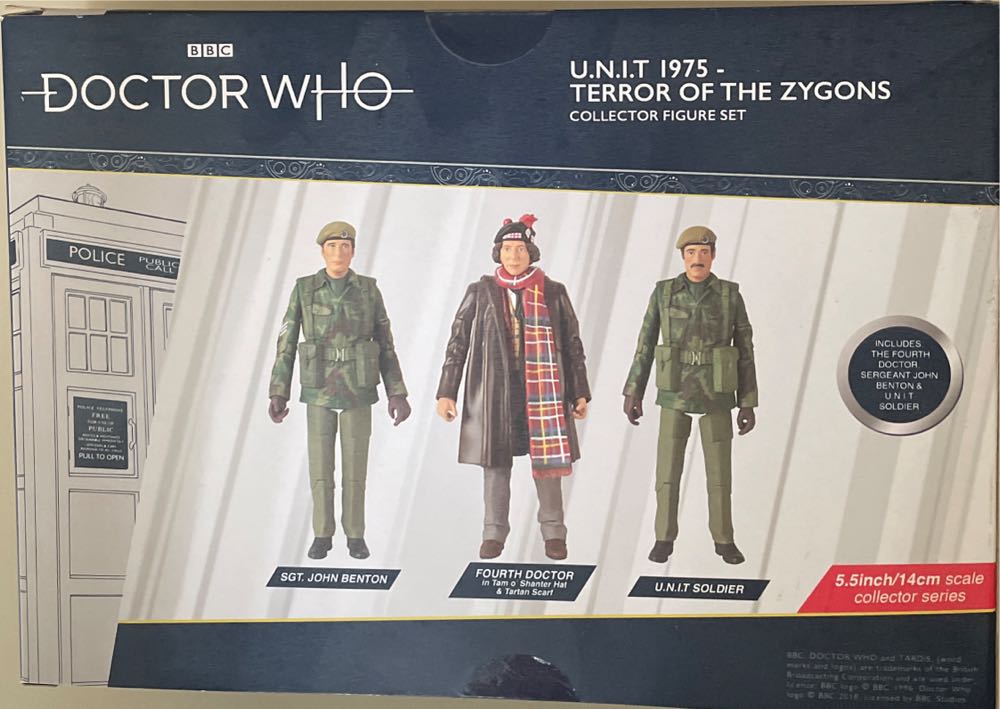Doctor Who U.n.i.t Terror Of The Zygons Collector Figure Set - Character Options (Doctor Who) action figure collectible - Main Image 2