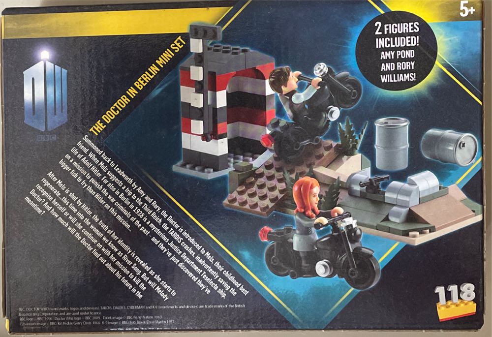 Girl Who Tardis Dematerialising Mini Construction Building Doctor Who Character Building Mini Set The Girl Set Waited Piece Micro In Berlin Waited Construction - Character Options (Doctor Who) action figure collectible [Barcode 5029736044527] - Main Image 2