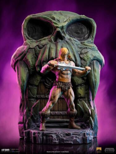 MOTU 1:10 Deluxe scale He-Man - Iron Studios (Masters Of The Universe) action figure collectible - Main Image 3
