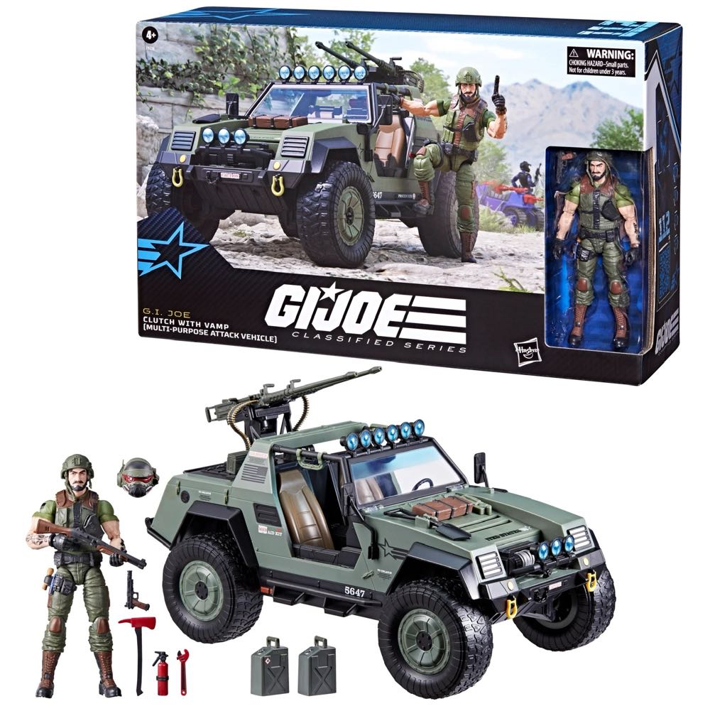 112 | Clutch w/ Vamp - Hasbro (G.I. Joe) action figure collectible - Main Image 2