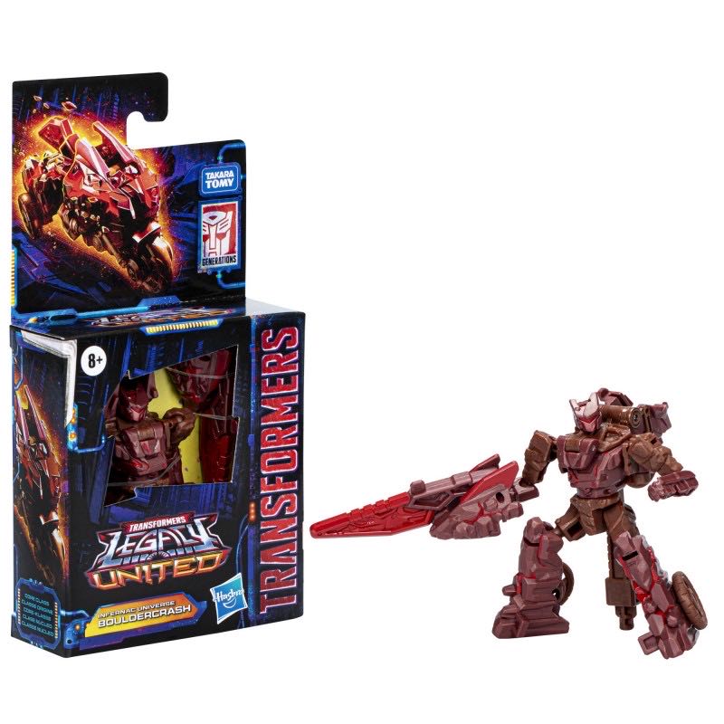 Bouldercrash (Infernac Universe) - Hasbro (Transformers Legacy) action figure collectible [Barcode 5010996194992] - Main Image 4
