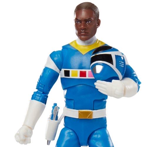 In Space Blue Ranger And Galaxy Glider - Hasbro (Power Rangers) action figure collectible - Main Image 2