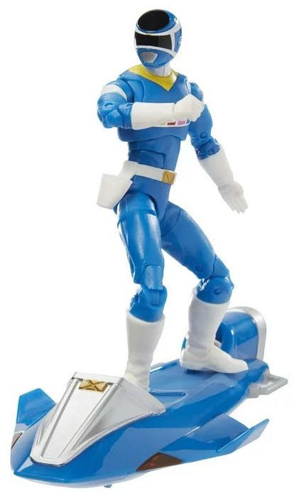 In Space Blue Ranger And Galaxy Glider - Hasbro (Power Rangers) action figure collectible - Main Image 3