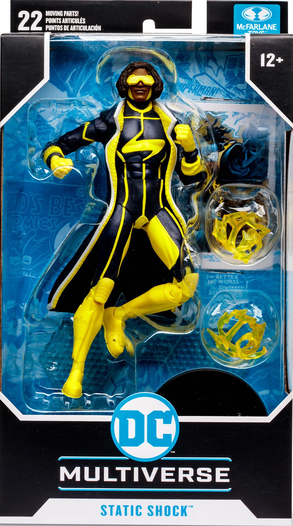 Static Shock (New 52) - McFarlane (DC Multiverse) action figure collectible - Main Image 3