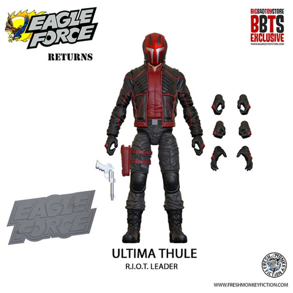 Ultima Thule - R.I.O.T. Leader - Fresh Monkey Fiction (Eagle Force) action figure collectible [Barcode 658580014483] - Main Image 2