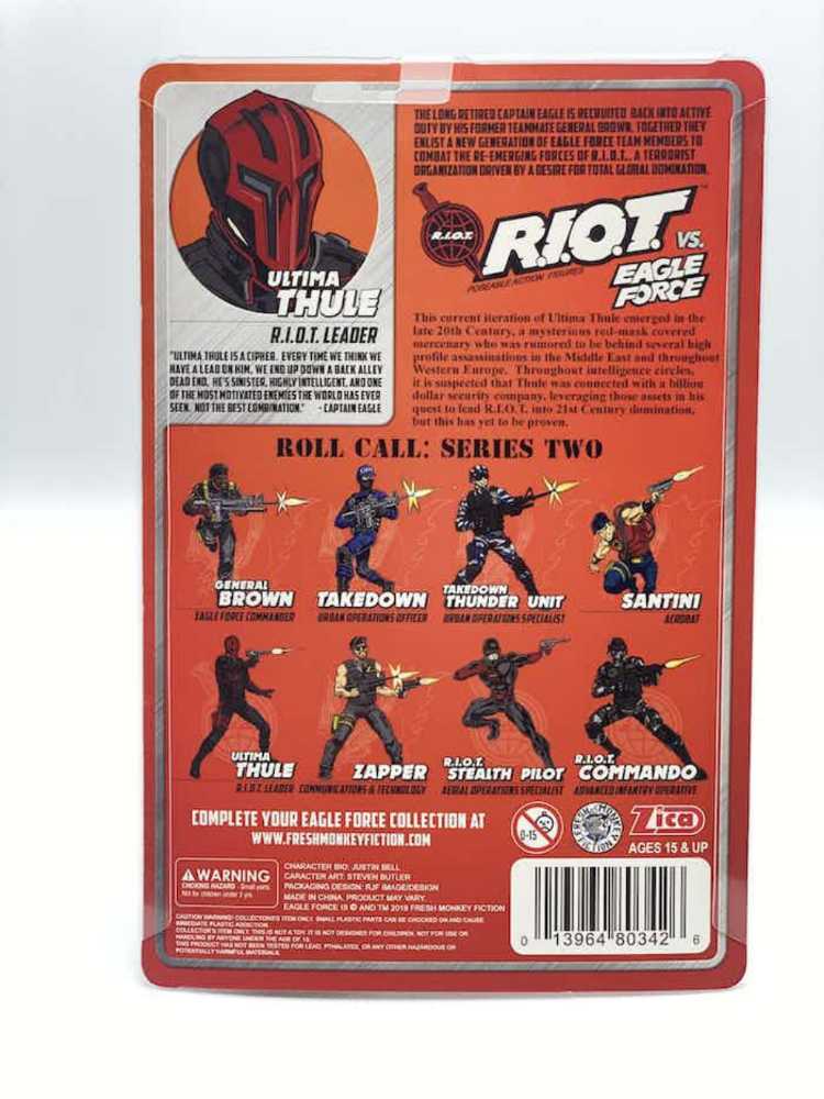 Ultima Thule - R.I.O.T. Leader - Fresh Monkey Fiction (Eagle Force) action figure collectible [Barcode 658580014483] - Main Image 3