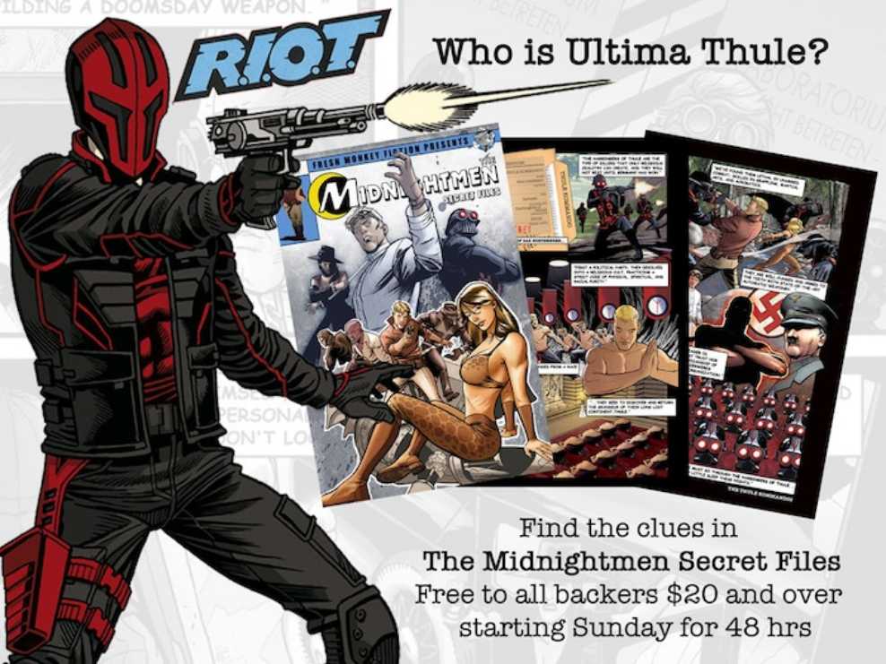 Ultima Thule - R.I.O.T. Leader - Fresh Monkey Fiction (Eagle Force) action figure collectible [Barcode 658580014483] - Main Image 4