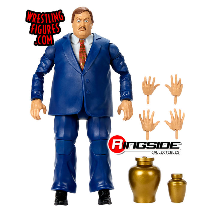 WWE Paul Bearer Chase - Mattel (WWE Elite Series 106) action figure collectible [Barcode 194735199976] - Main Image 4