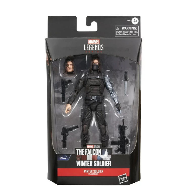Winter Soldier - Marvel Legends (Falcon and Winter Soldier D+) Flashback - Hasbro Marvel Legends (Marvel Legends) action figure collectible - Main Image 1