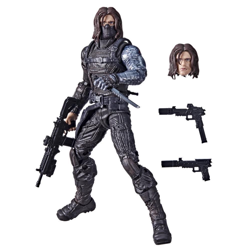 Winter Soldier - Marvel Legends (Falcon and Winter Soldier D+) Flashback - Hasbro Marvel Legends (Marvel Legends) action figure collectible - Main Image 2