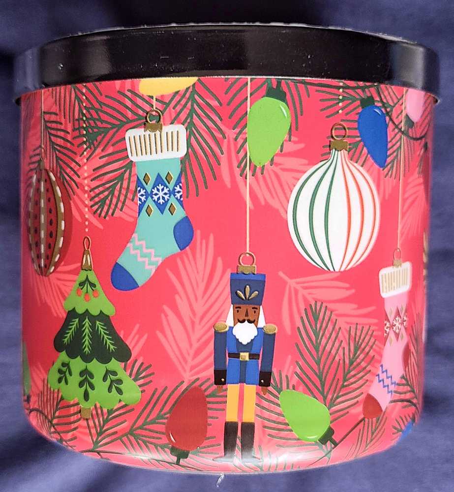 CANDLE: Christmas Bath & Bodyworks The Perfect Christmas 2023 - Bath & Bodyworks Candle (Christmas Candles) action figure collectible [Barcode 667559116189] - Main Image 3