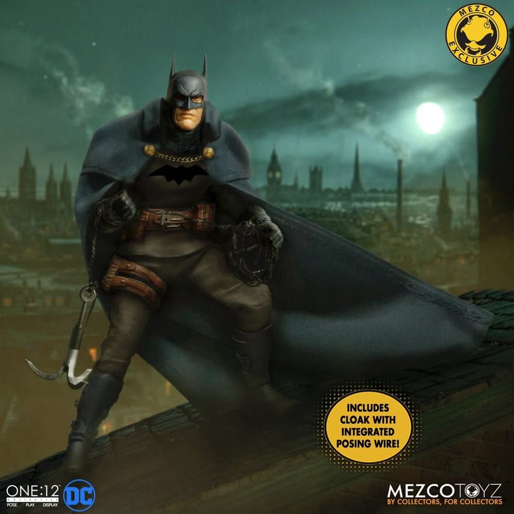 Mezco One:12 Batman (Gotham by Gaslight) - Mezco Toyz (Batman) action figure collectible - Main Image 2
