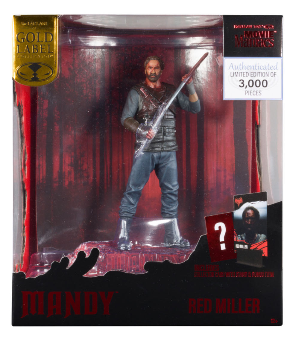McFarlane Movie Maniacs Gold Label Series RED MILLER (MANDY) - Mcfarlene Toys (Y Horror) action figure collectible [Barcode 787926140316] - Main Image 2
