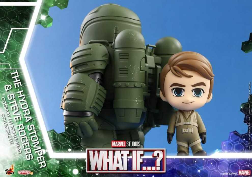Disney Cosbody Marvel Studios What If Hydra Stomper & Steve Rogers Magnetic Function   action figure collectible - Main Image 3