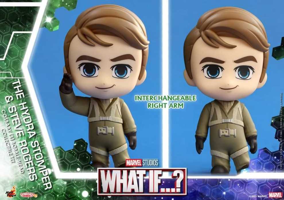 Disney Cosbody Marvel Studios What If Hydra Stomper & Steve Rogers Magnetic Function   action figure collectible - Main Image 4