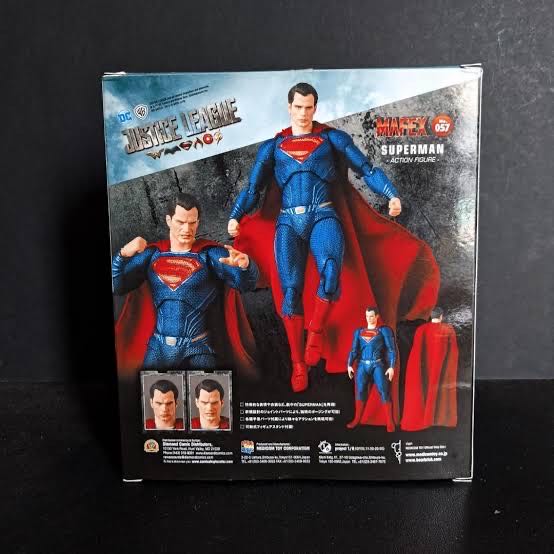 Mafex No. 057 - Henry Cavill Superman™ - Medicom Toy Corporation (Justice League Movie) action figure collectible [Barcode 4530956470573] - Main Image 2