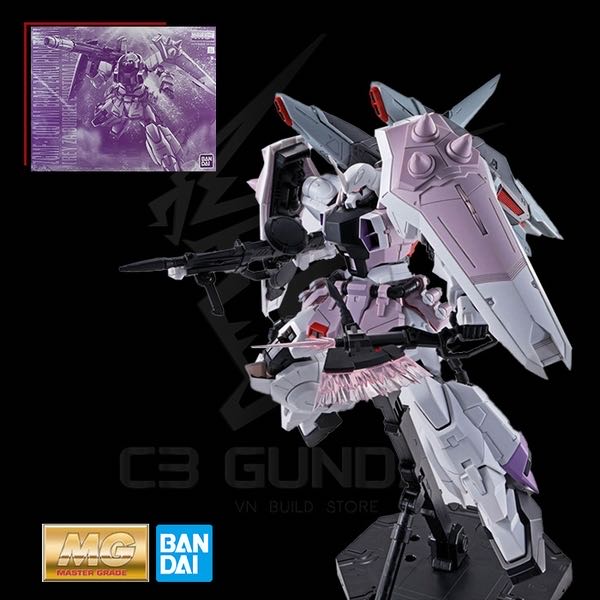 P-Bandai MG Gundam Seed Blaze Zaku Phantom Rey Za Burrel Custom - Bandai (Gundam) action figure collectible - Main Image 2