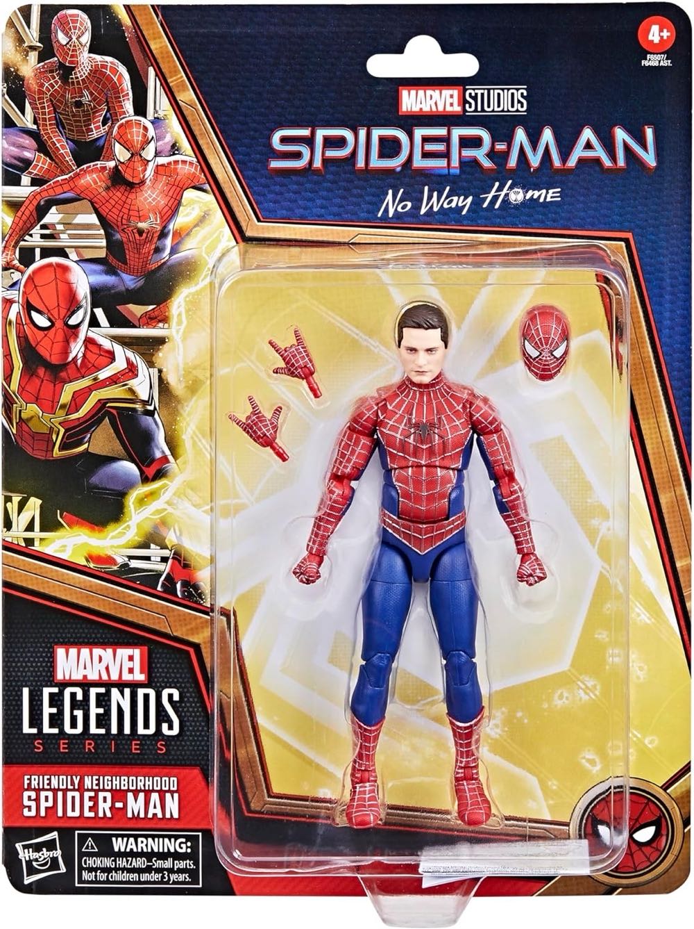 Marvel Legends Spider-Man No Way Home  Friendly Neighborhood Spider-Man - Hasbro (Spider-Man: No Way Home) action figure collectible [Barcode 5010996146076] - Main Image 4