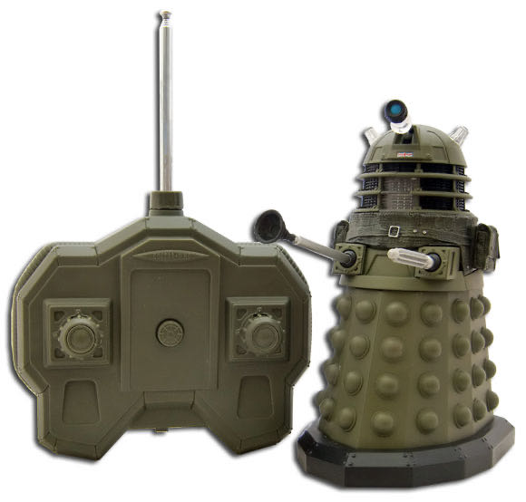 Doctor Who Infrared Battle RC Dalek Ironside - Character Options (Doctor Who) (Doctor Who: 5.5” Collection) action figure collectible [Barcode 5029736035839] - Main Image 3
