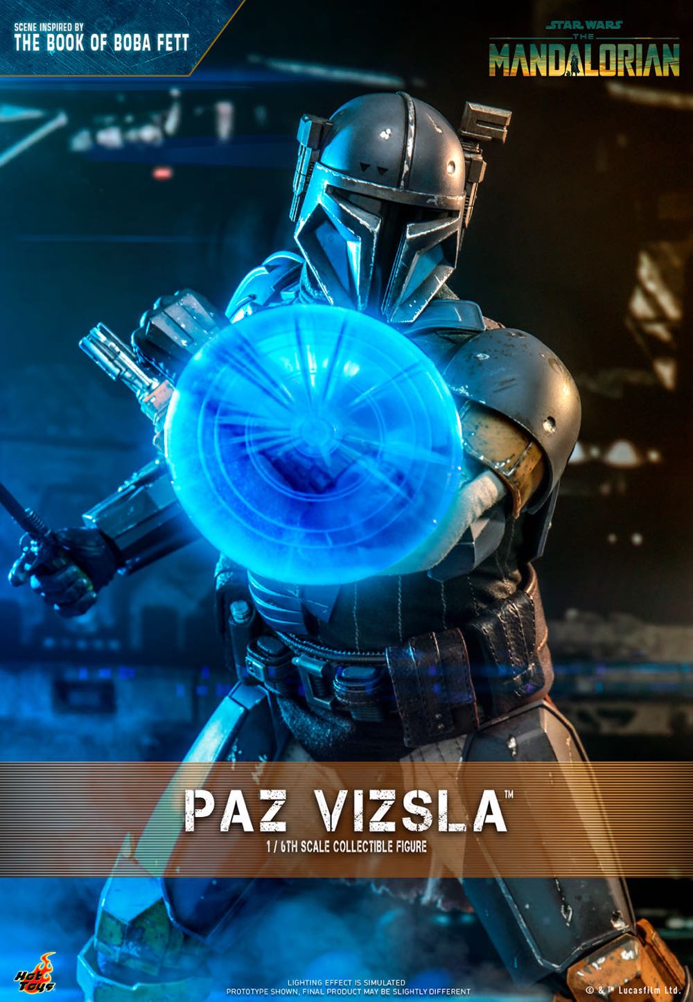 Paz Vizsla - Hot Toys (The Mandalorian) action figure collectible [Barcode 4895228613561] - Main Image 2