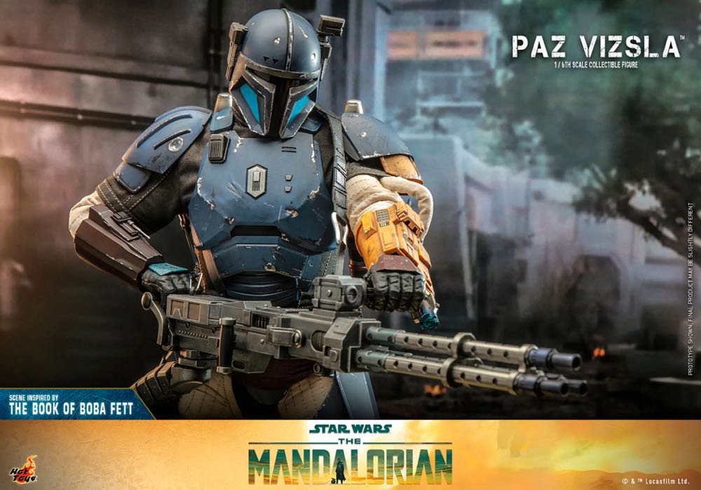 Paz Vizsla - Hot Toys (The Mandalorian) action figure collectible [Barcode 4895228613561] - Main Image 4