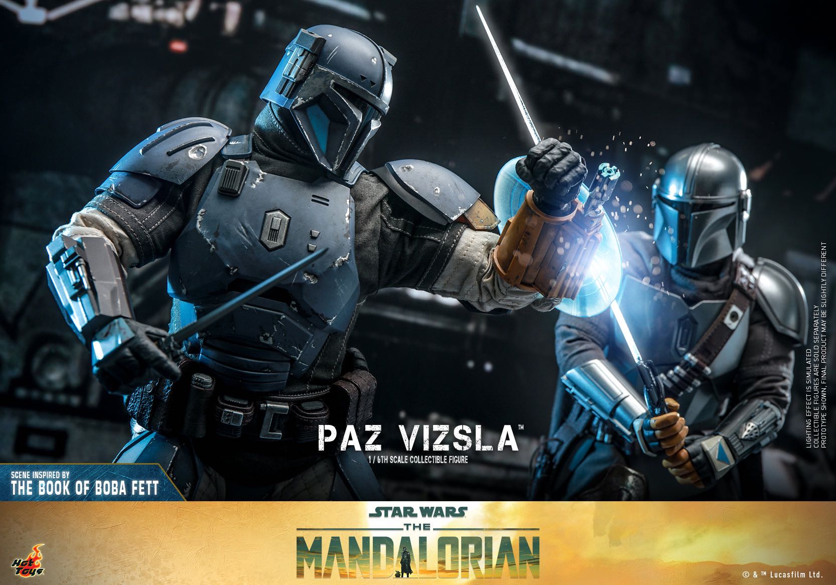 Paz Vizsla - Hot Toys (The Mandalorian) action figure collectible [Barcode 4895228613561] - Main Image 5