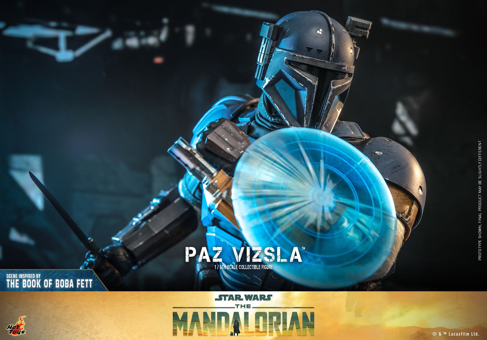 Paz Vizsla - Hot Toys (The Mandalorian) action figure collectible [Barcode 4895228613561] - Main Image 7