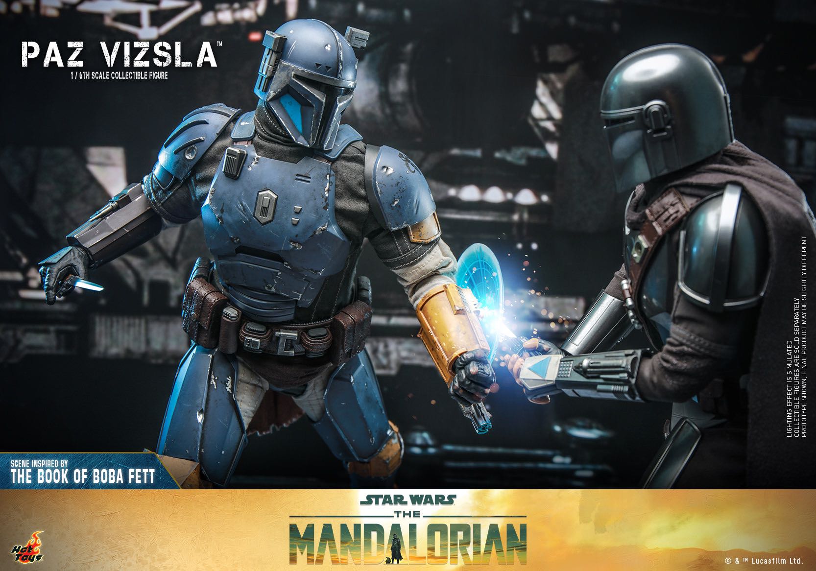 Paz Vizsla - Hot Toys (The Mandalorian) action figure collectible [Barcode 4895228613561] - Main Image 8