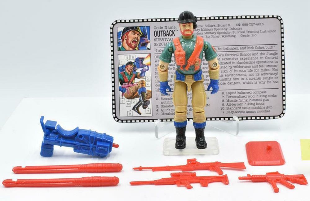 Outback [v3] - Hasbro (G.I. Joe - A Real American Hero) action figure collectible - Main Image 1