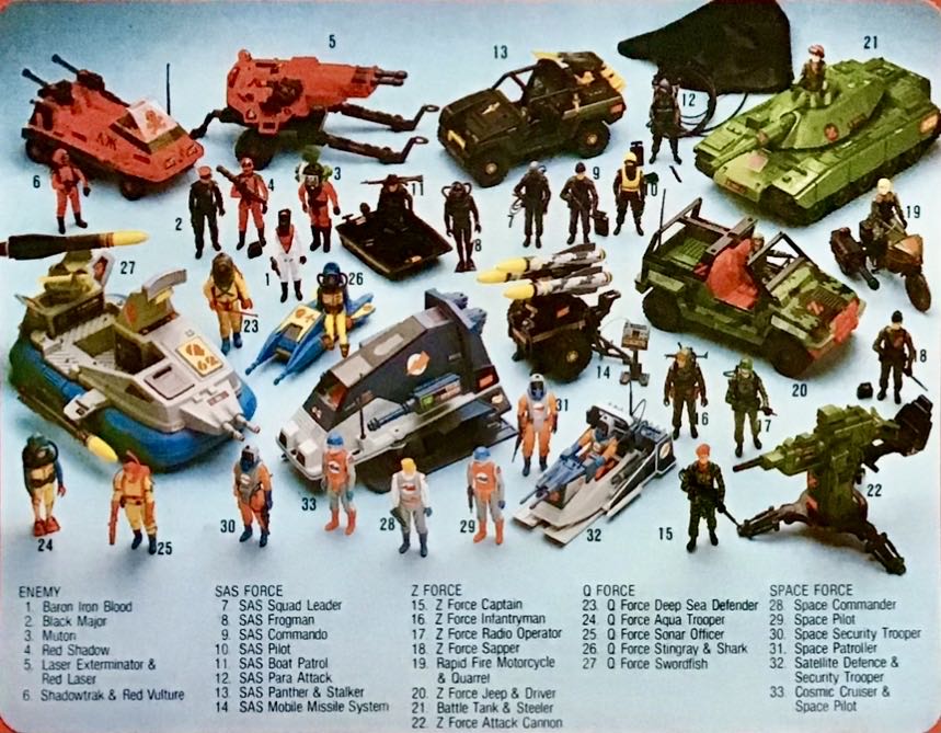 S.A.S. FORCE  action figure collectible - Main Image 3