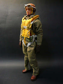 U.S. Army Air Force P-40 Pilot ”Lt. George Taylor” - Dragon Models Ltd. (WWII) action figure collectible [Barcode 089195700933] - Main Image 2