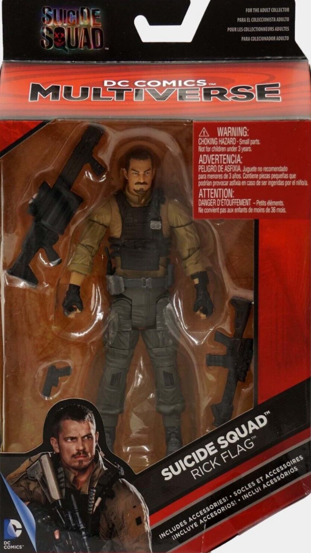 Rick Flag - Mattel - DC Comics (Suicide Squad) action figure collectible - Main Image 1