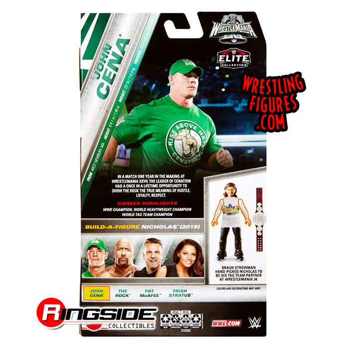 John Cena Elite Wrestlemania - Mattel (WWE Elite WrestleMania 40) action figure collectible [Barcode 194735205172] - Main Image 2